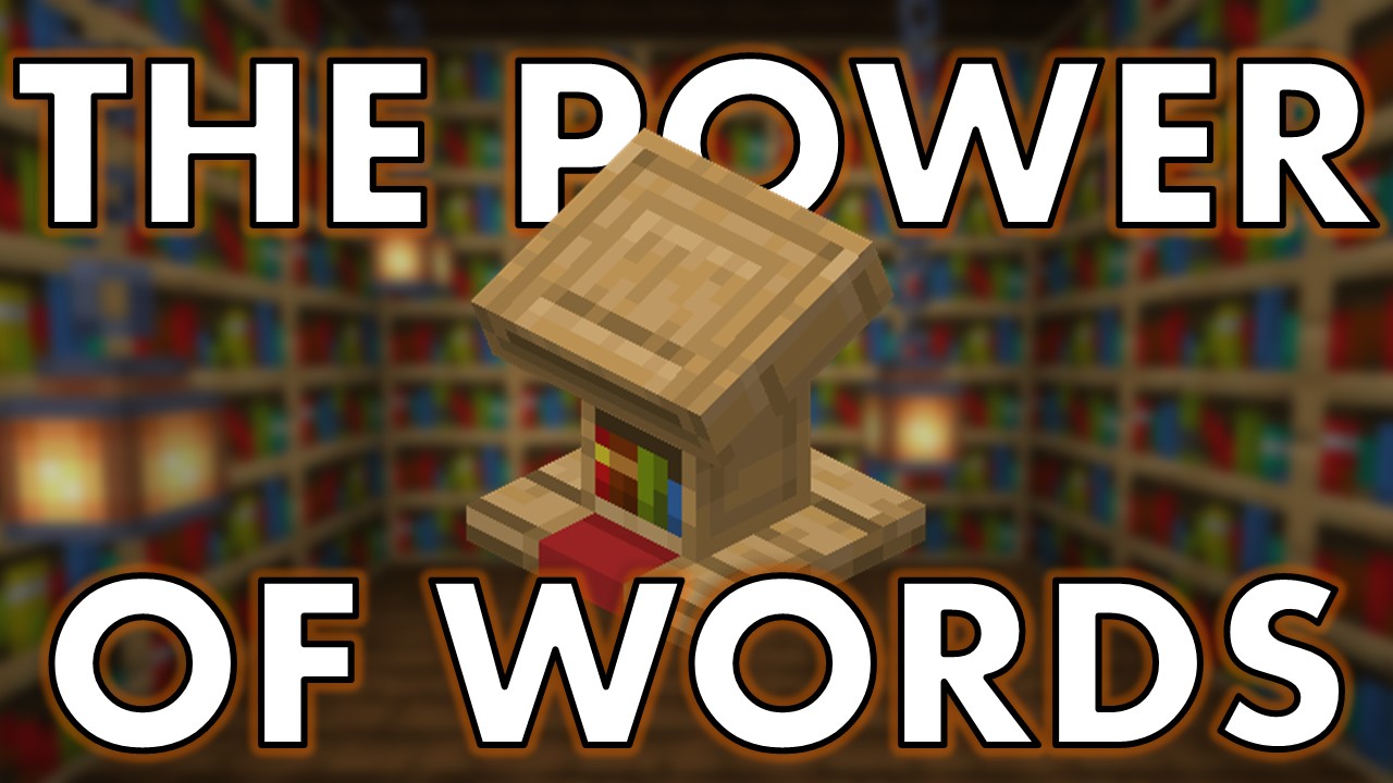 Télécharger The Power of Words pour Minecraft 1.16.3